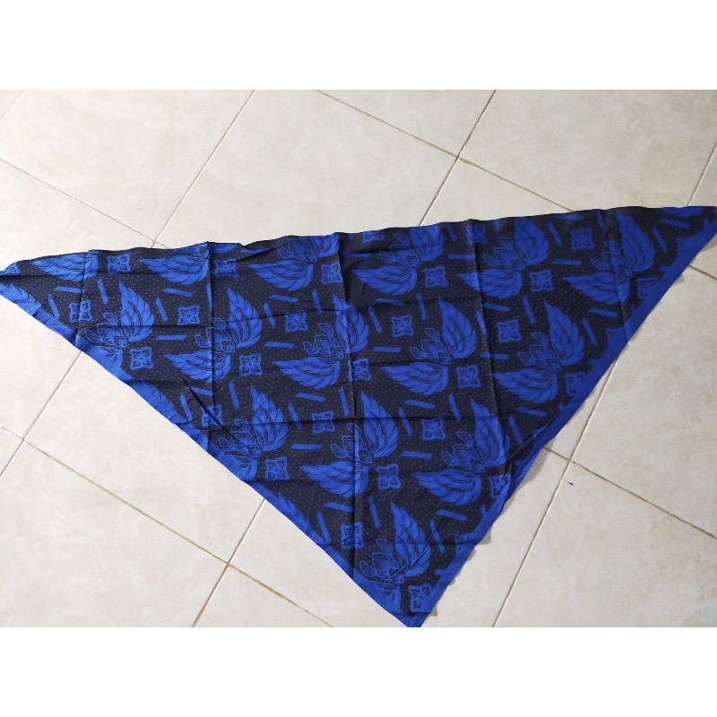 Ikat kepala lomar baduy batik wana biru ukuran 150cm-6