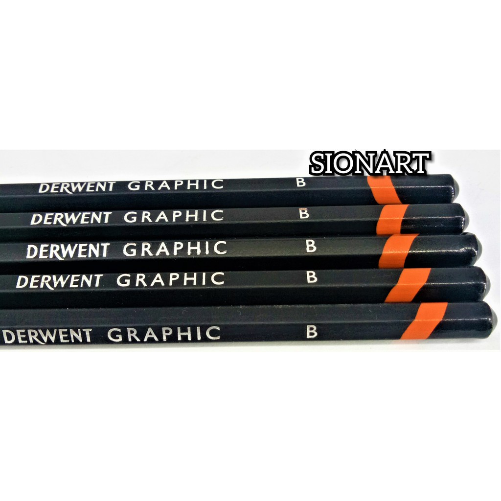 

Pensil Grafit Premium Derwent - 2B