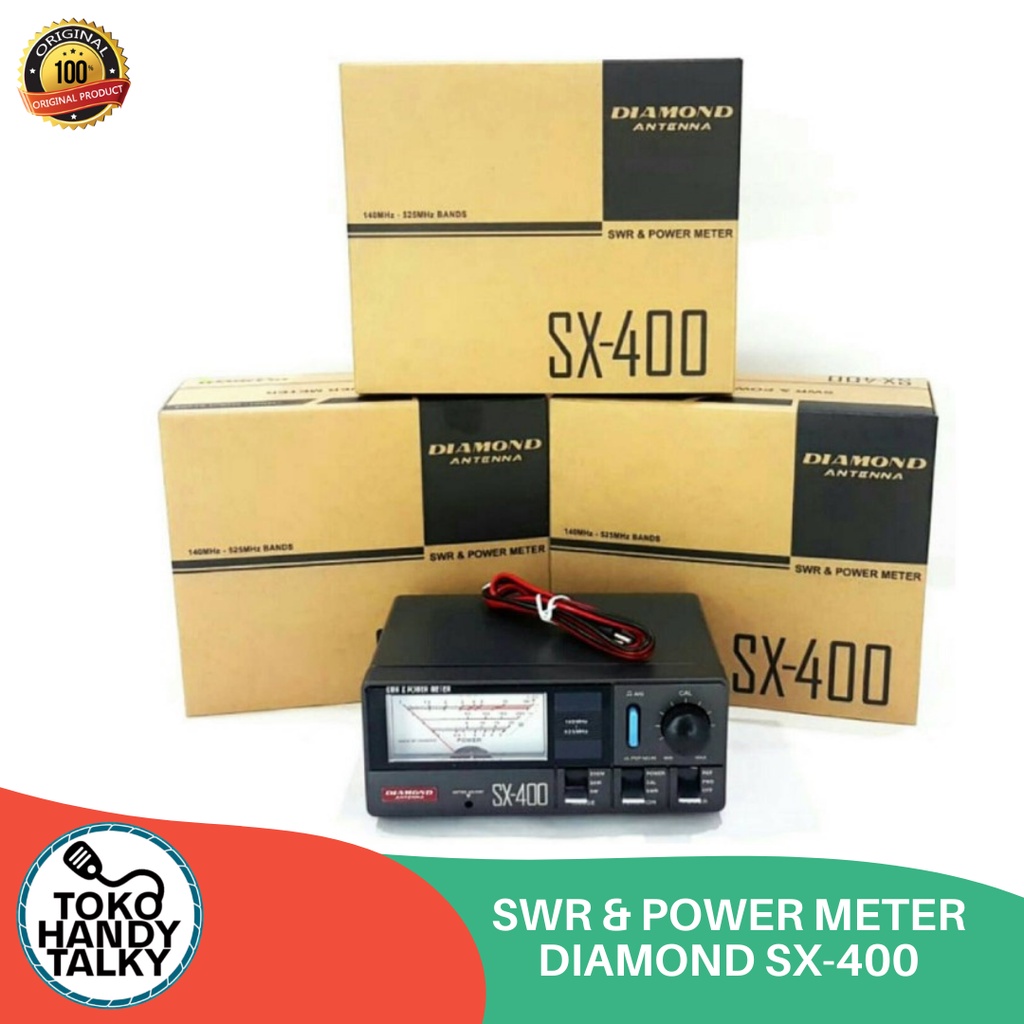 SWR &amp; POWER METER DIAMOND SX-400 NEW