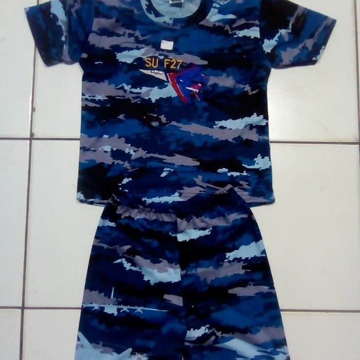 RPM Setelan Anak army TNI loreng MALPINAS kaos celana army anak Pendek