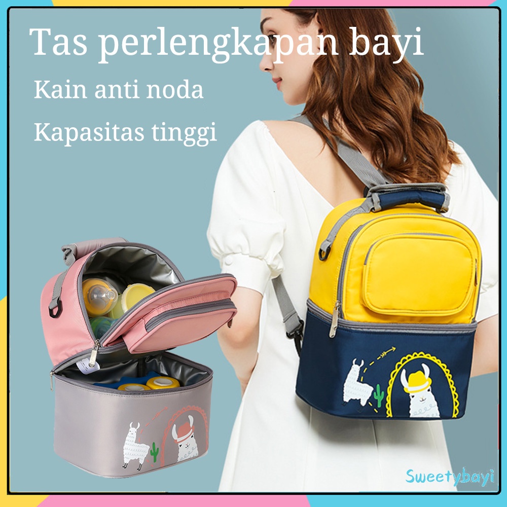 Sweetybayi Tas popok bayi Multifungsi / diaper bag bayi tahan air