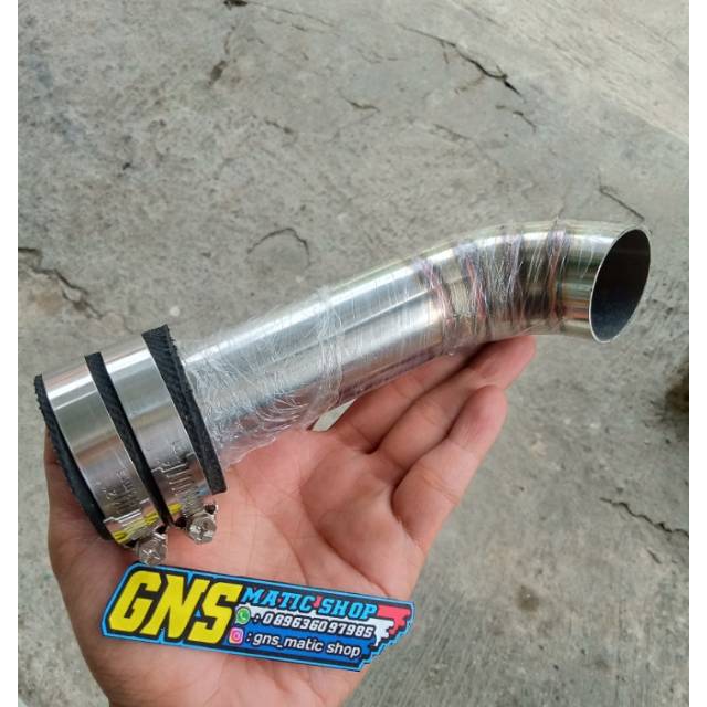 Pipa air intake beat fi scopy stanlis pipa air intake stainless