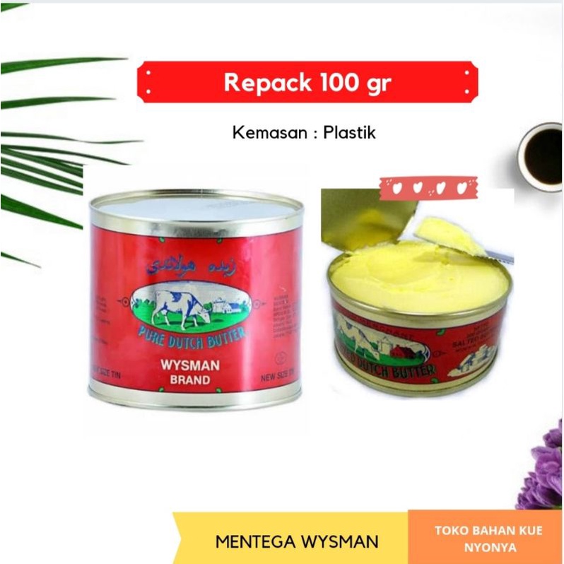 

Wysman /Wijsman/Wisman/Butter Mentega 100gr