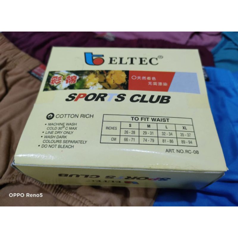 Celana Dalam Eltec SPORTS CLUB ISI 2 PCS