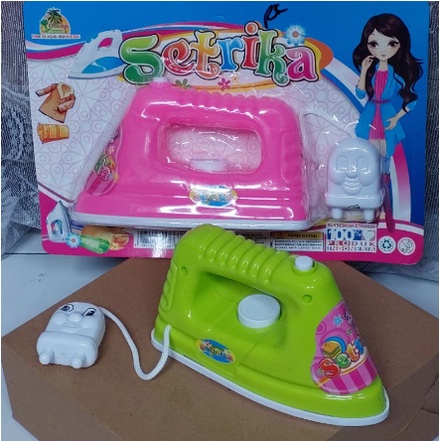 Mainan Anak perempuan Setrika setrikaan baju - SETRIKA SET RK