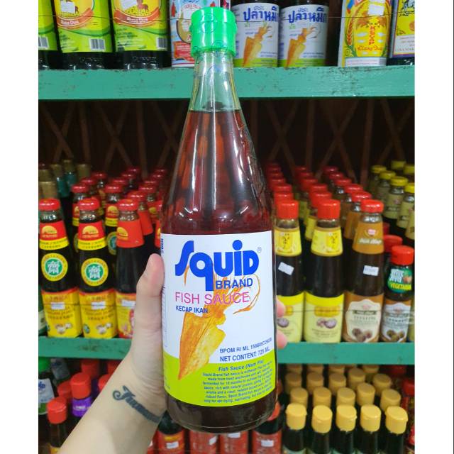 

SQUID BRAND fish sauce 725ml / kecap ikan