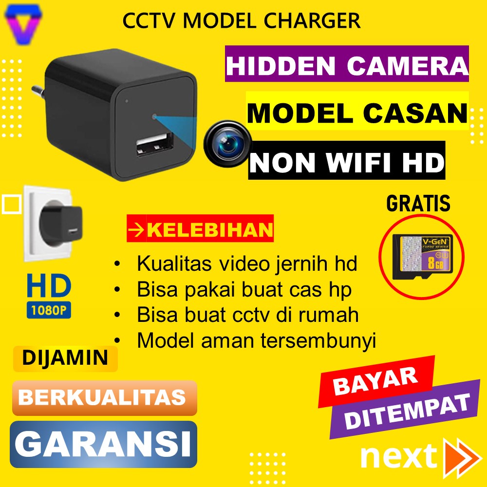 CAMERA MINI TERSEMBUNYI SPY HD KAMERA CCTV KECIL PENGINTAI MODEL CHARGER TANPA KABEL SPYCAM MINI CAMERA HD HIDDEN CAM MATA MATA PENGINTIP CCTV MURAH FULL HD JS43