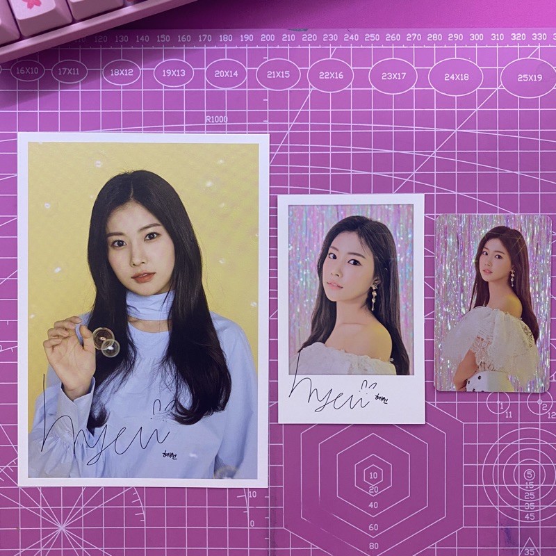 Postcard Photocard Polaroid Hyewon Eyes on Me EOM Iz*one Izone PP PC