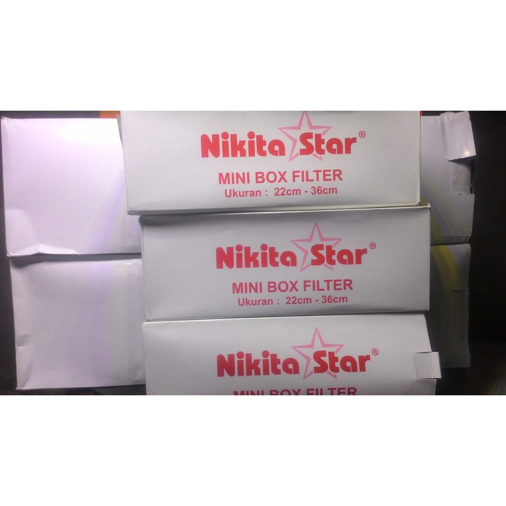 BOX FILTER MINI NIKITA STAR Unik Untuk Aquarium Atau Aquascape Kecil