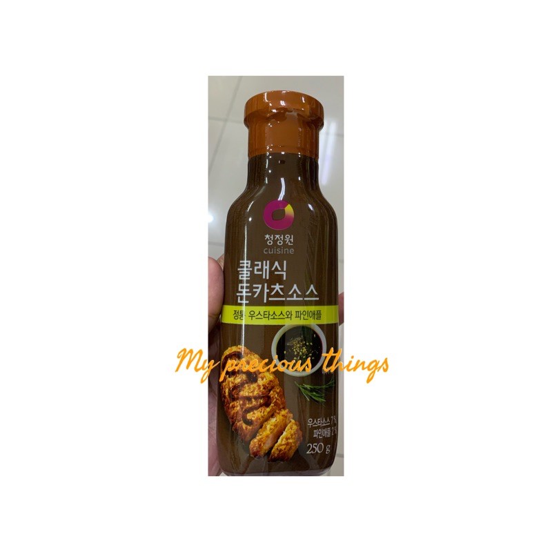 

Saus chicken katsu korea - chongjongwon sauce