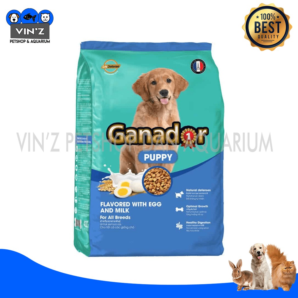 Dogfood Ganador Puppy 400g