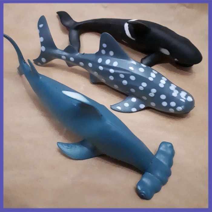 ✔ COD ✔ MAINAN MINIATUR HEWAN LAUT UKURAN BESAR