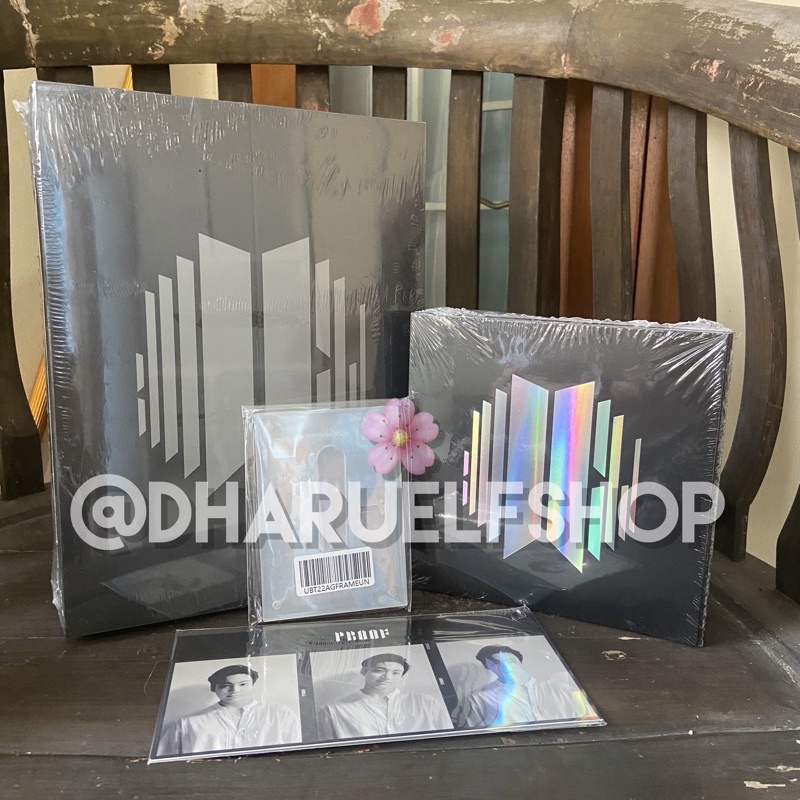 Jual Bts Proof Album Standard Compact Weverse Set Shopee Indonesia 8281