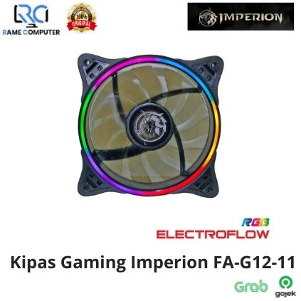 Fan / Kipas Gaming Imperion FA-G12-11 Electroflow 120mm, RGB