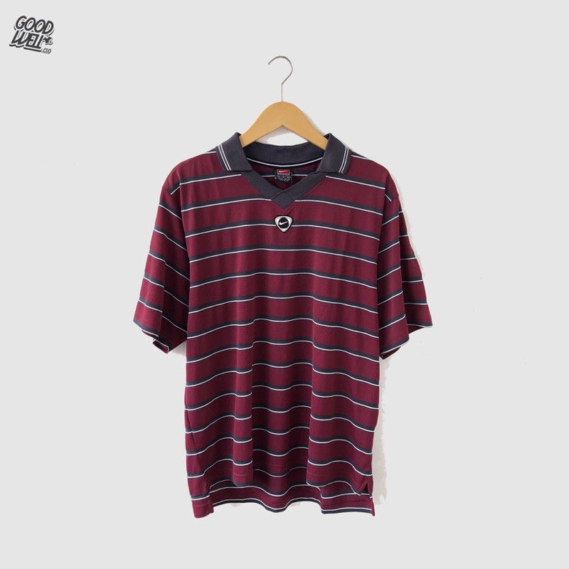 Baju Polo Shirt Kaos Kerah Nike Vintage 90’s Bekas Second Original