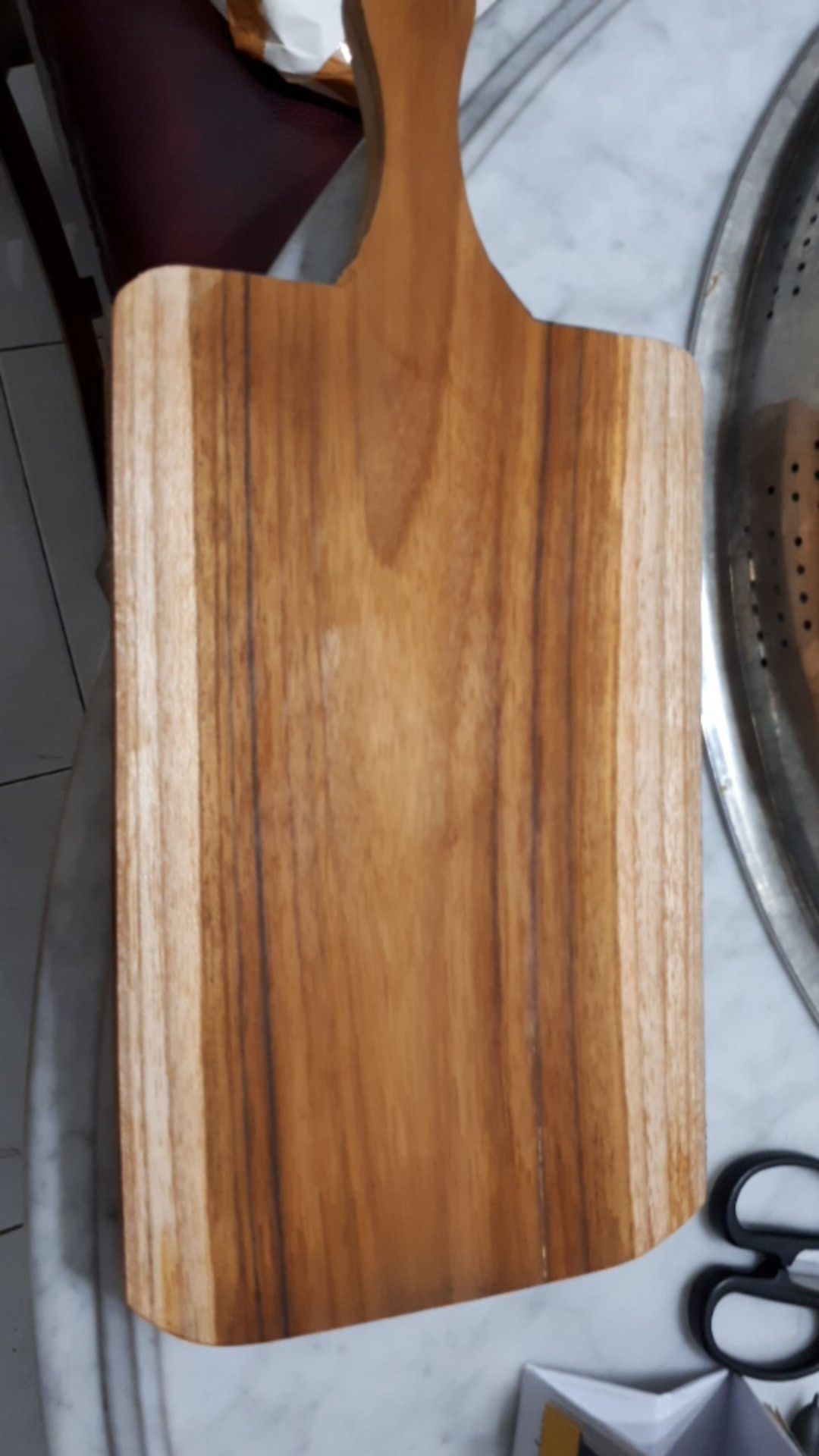 Legno Cutting Board 18 - 20cm X 45cm Talenan Kayu Jati Natural Telenan Rustic