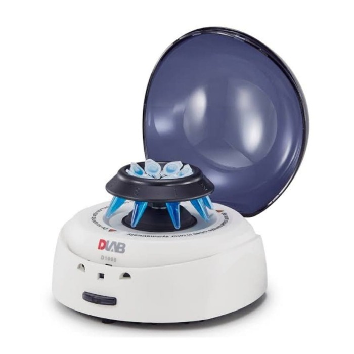 DLAB D1008 Mini Centrifuge including two rotors - Palm Micro Centrifuge mini