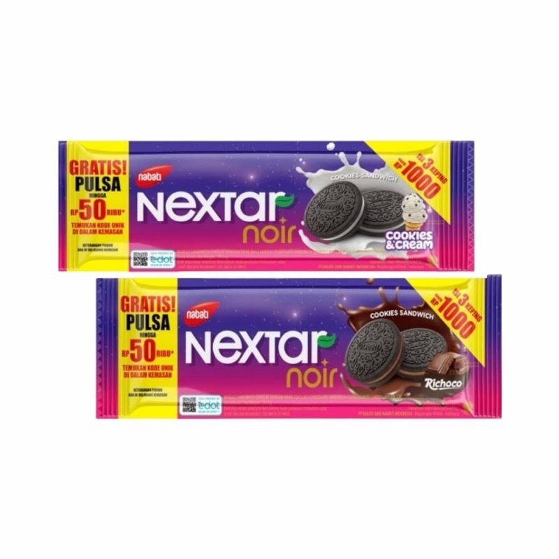 

Nabati Nextar Noir Renceng 10 Pcs