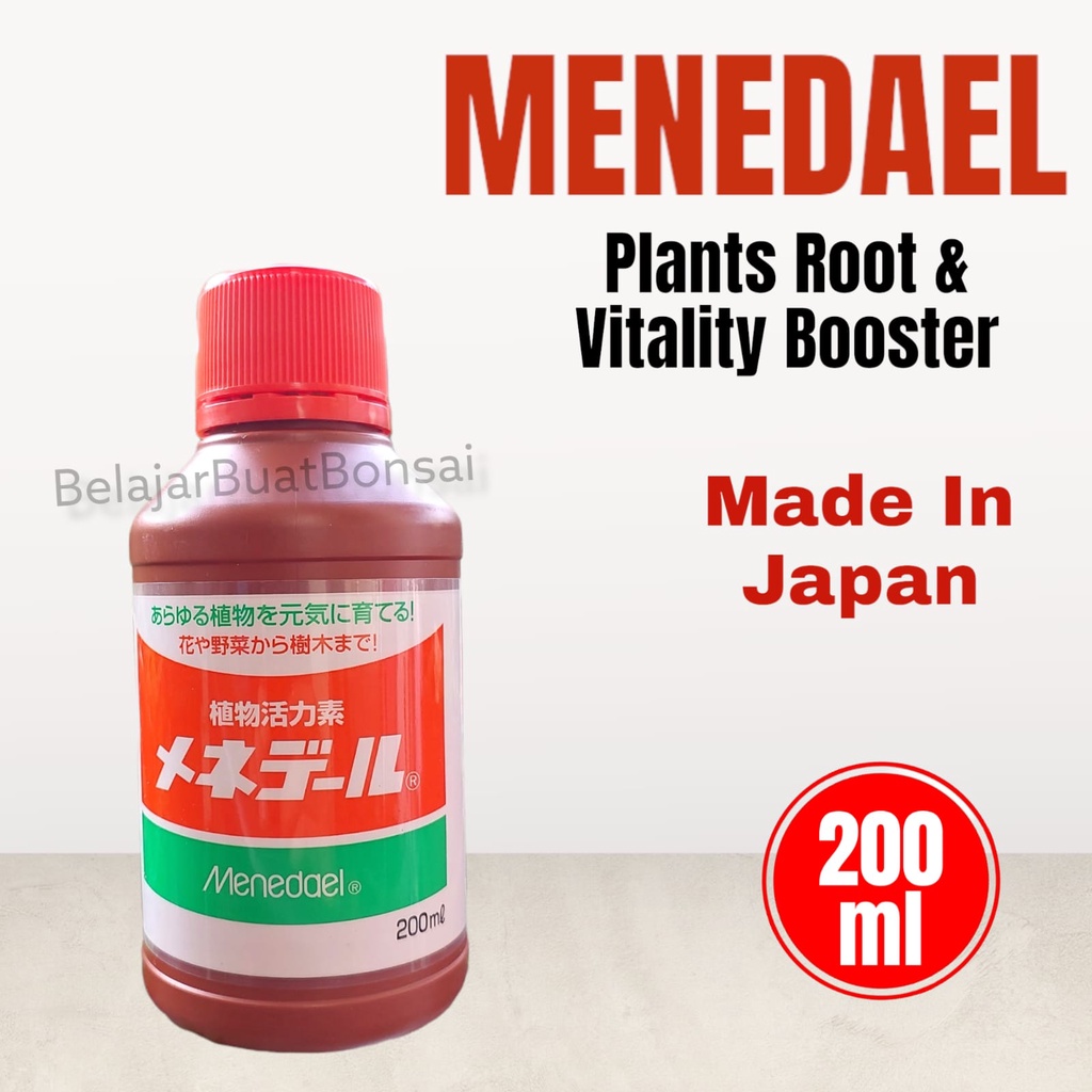 Pupuk Cair MENEDAEL 200ml Plants Booster Premium Ori Jepang