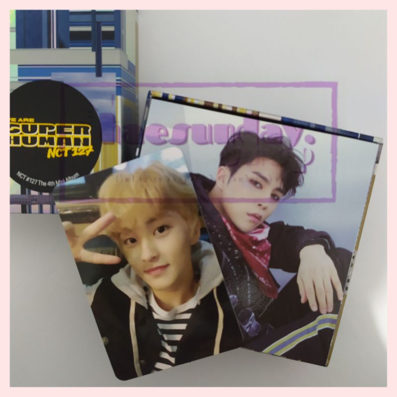 (MARK SET) Kihno NCT 127 - Superhuman SUHUM Fullset (Photocard PC Mark)