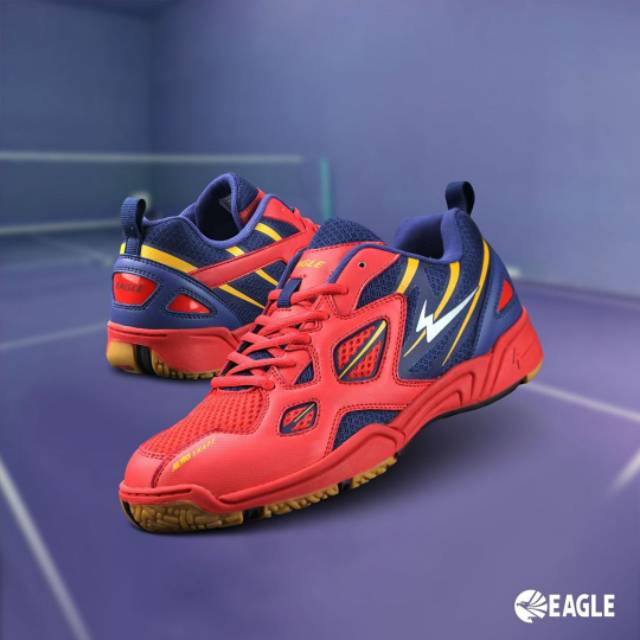  SEPATU  OLAHRAGA BULUTANGKIS BADMINTON EAGLE  ORIGINAL 