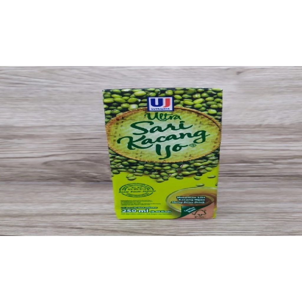 

Ultra Kacang Hijau 250 ml Dus (isi 24) per Karton