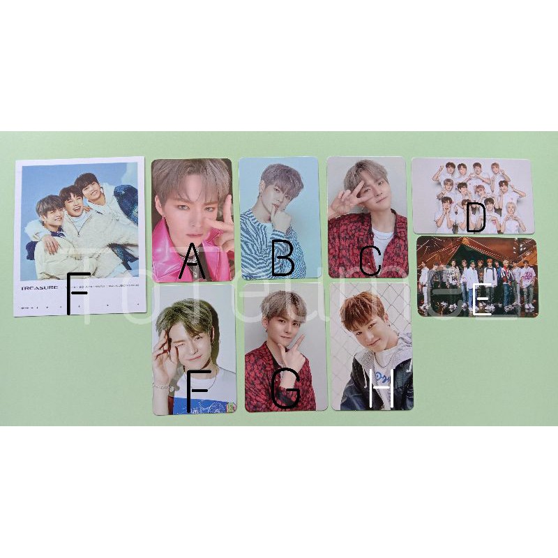 PC/PHOTOCARD YOSHI WINK, YOSHI KTOWN, YOSHI CH2, JUNGHWAN, PC GROUP CH1 CH2