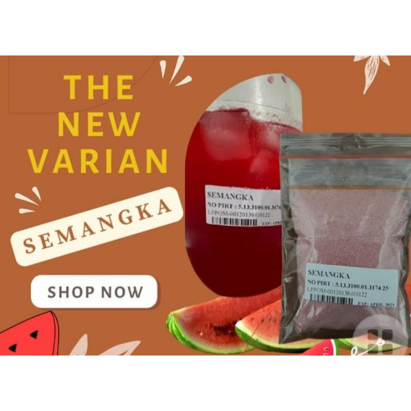 Bubuk Minuman Es Semangka India Kemasan 1kg