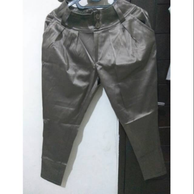 celana panjang satin