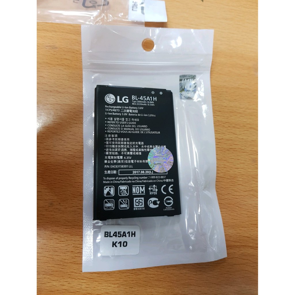BATRE BATERAI BATTERY LG K10 BL45A1H BL 45A1H ORIGINAL