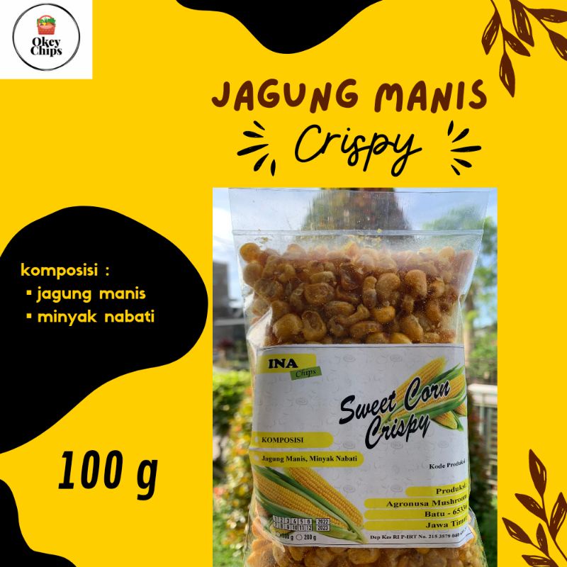 

Jagung Manis Crispy 100 g