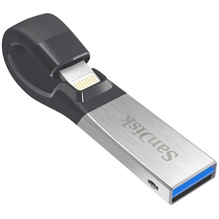 Sandisk iXpand Flashdisk Lightning USB 3.0 64GB - SDIX30N-64G`60IV7W-