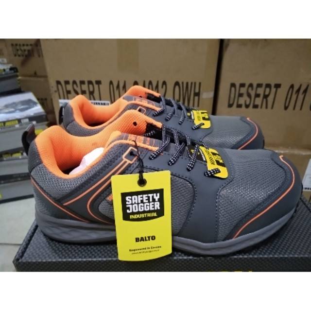 Sepatu Safety JOGGER BALTO GREY S1