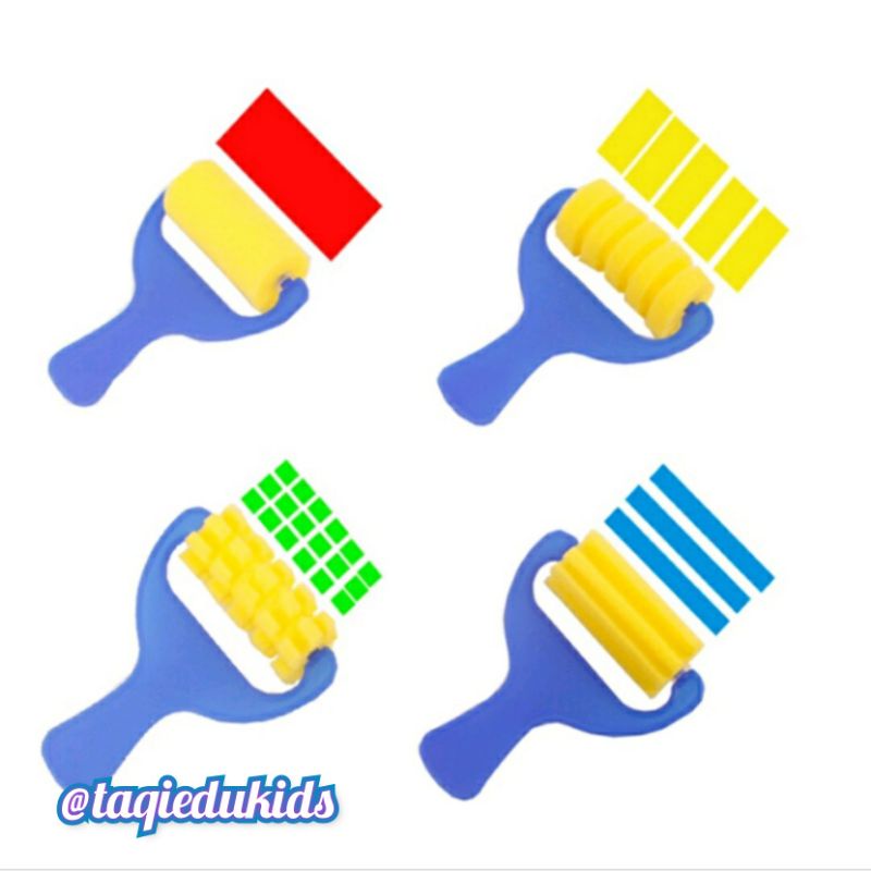 Kuas lukis roller spons