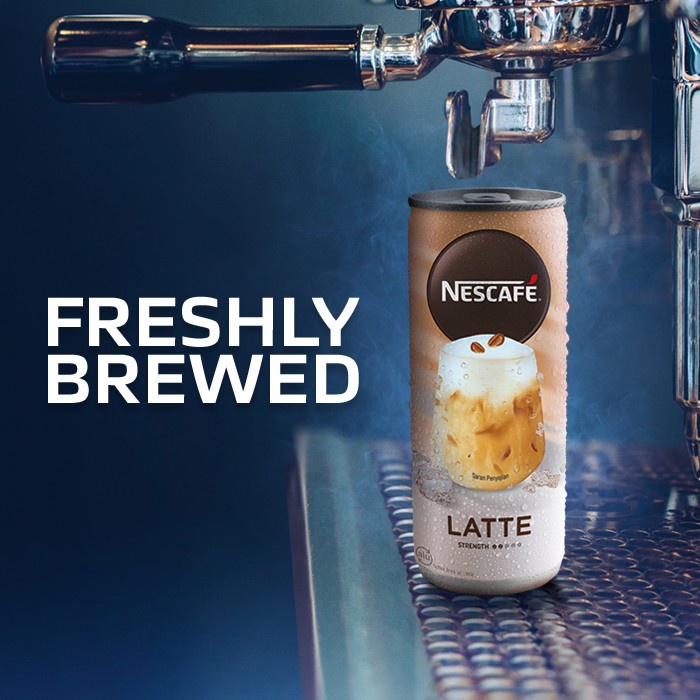 Kopi Nescafe Kaleng / Nescafe Can LATTE 220 ml - ( Harga Satuan )