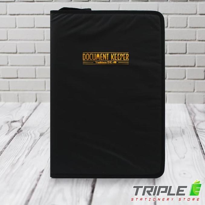 

READY COD Clear Holder / Document Keeper zipper Isi 40 lbr folio TERBAIK Kode 343