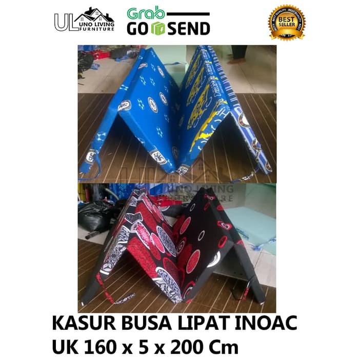 Kasur Busa Lipat Inoac Ukuran 160x5x200 Original Asli