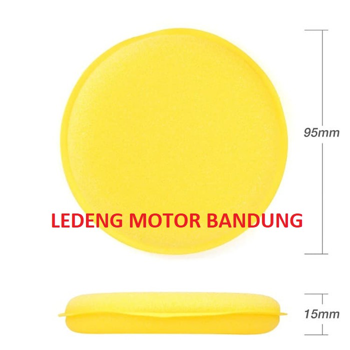 Busa Poles Mobil Sponge Applicator Wax Pad Body Car