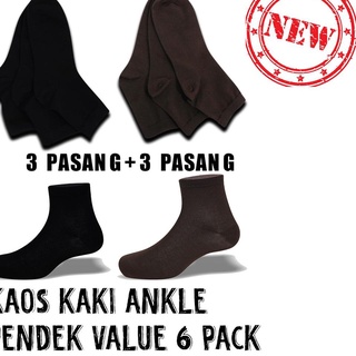 â­lagiiâ˜'Populer.â­ Kaos Kaki Value Pack untuk keperluan