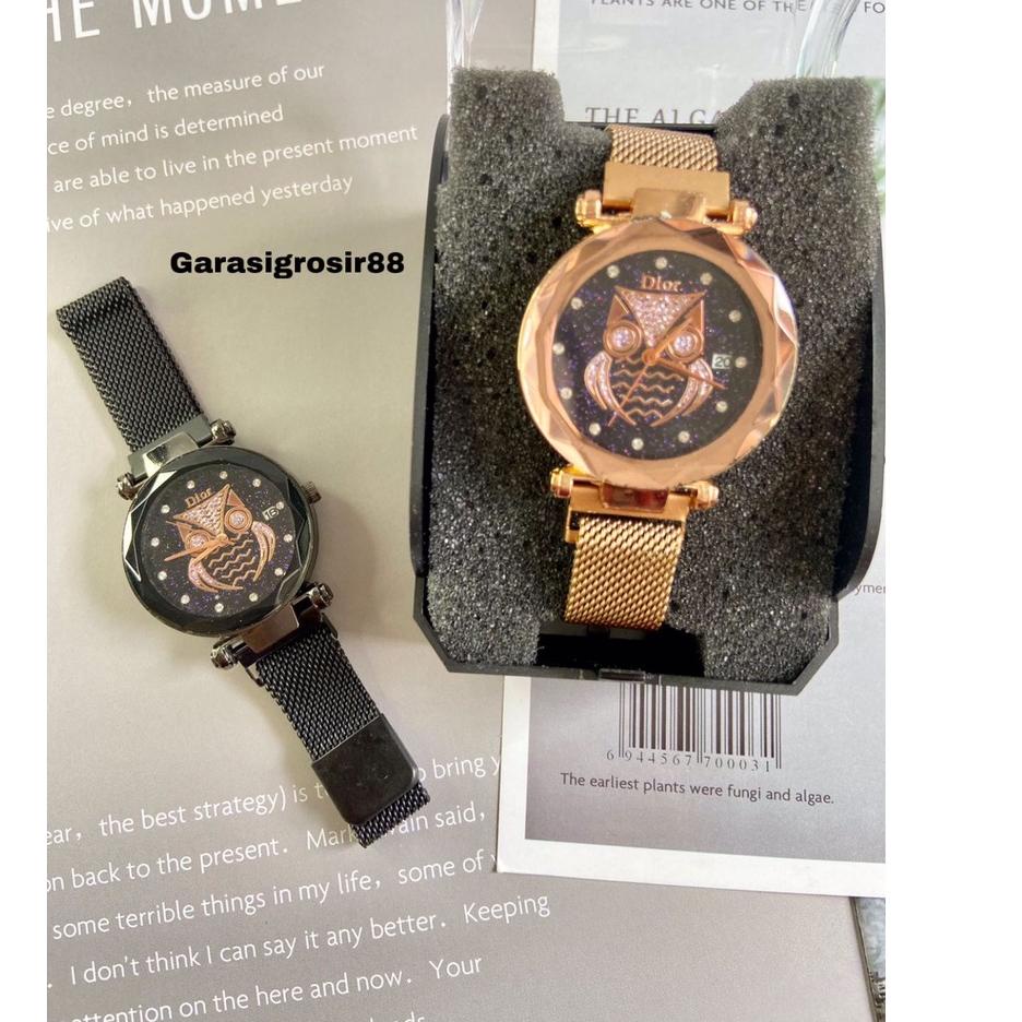 Paling Disukai.. JAM TANGAN WANITA / JAM TANGAN RANTAI MAGNET / JAM ANGSA MAGNET / ARLOJI ANALOG MEW