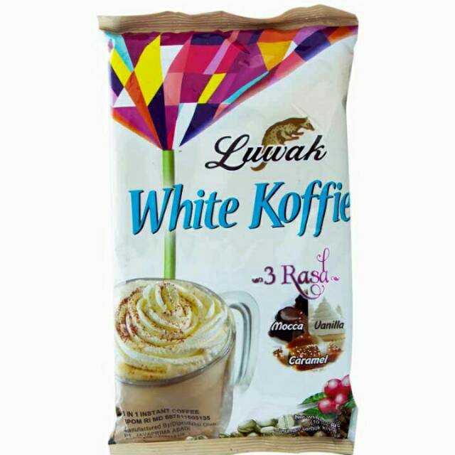 

Luwak White koffe 3 rasa