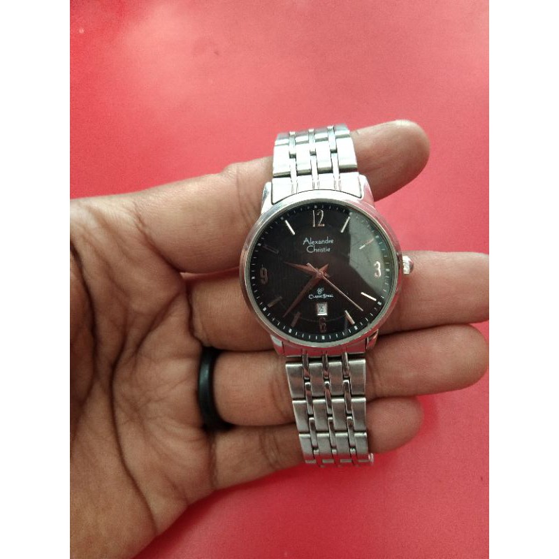 Jam tangan wanita Alexandre Christie 8327LD second