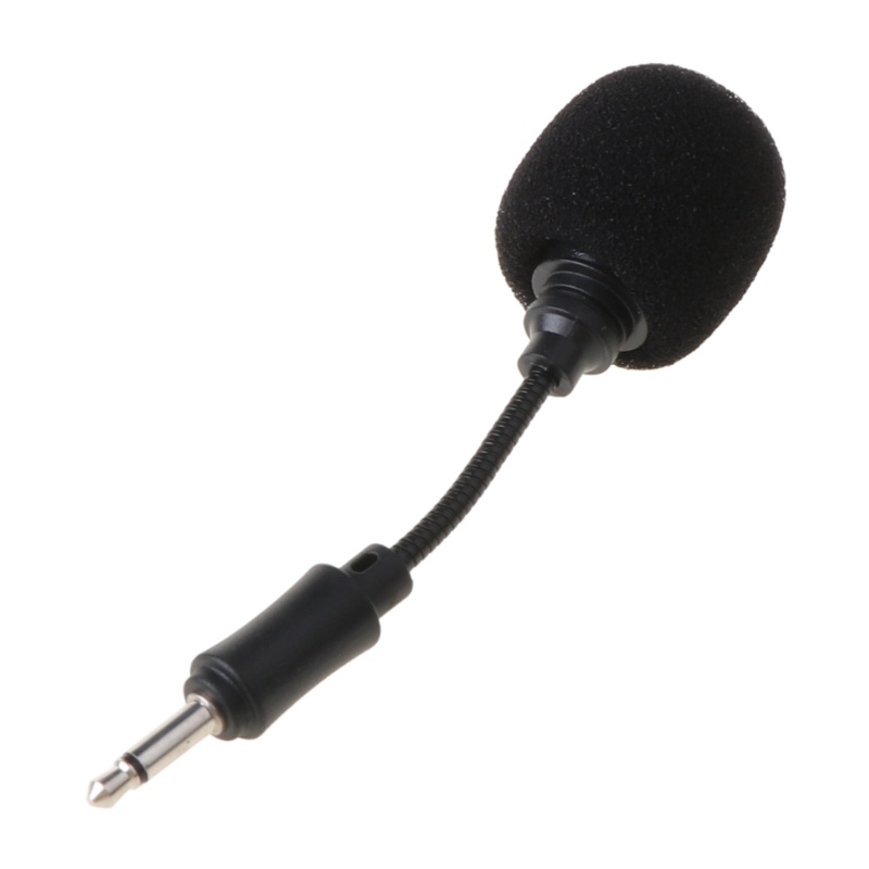 Btsg Mikrofon Stereo Mini 3.5mm Interface Flexible Untuk iPhone / Android