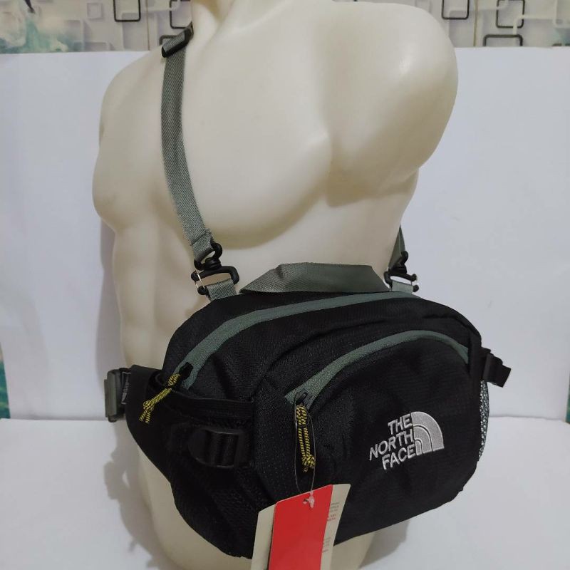 Tas Outdoor Selempang pria Gunung dua tali bisa Waistbag pinggang dan bahu