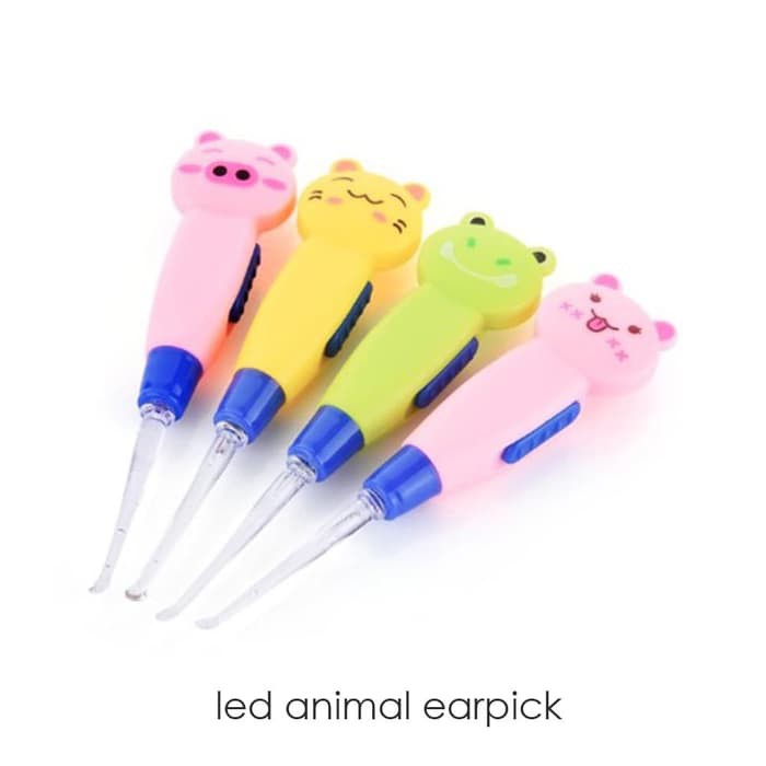 Korek Kuping LED Karakter Earpick LED Karakter Pembersih Telinga