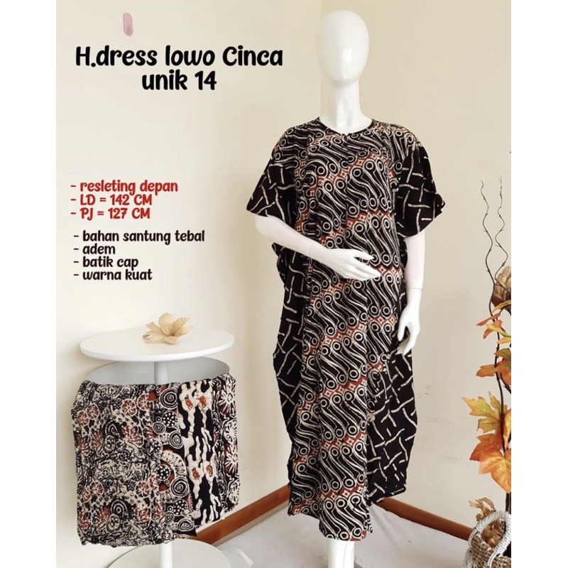 Dress SAntung Tebal Adem