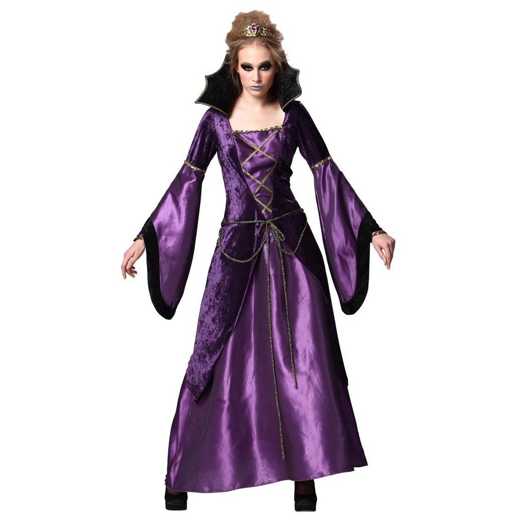 Gratis ongkir UTMEON Sensible Sexy Vampire Halloween Noble Queen Vampire Costume Sexy Gothic