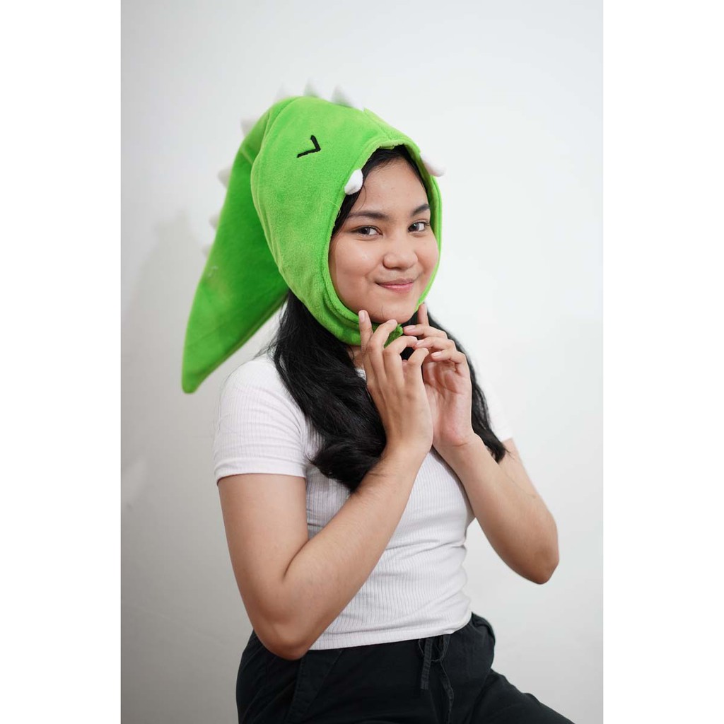 TOPI DINO / DINOSAURUS LUCU HIJAU