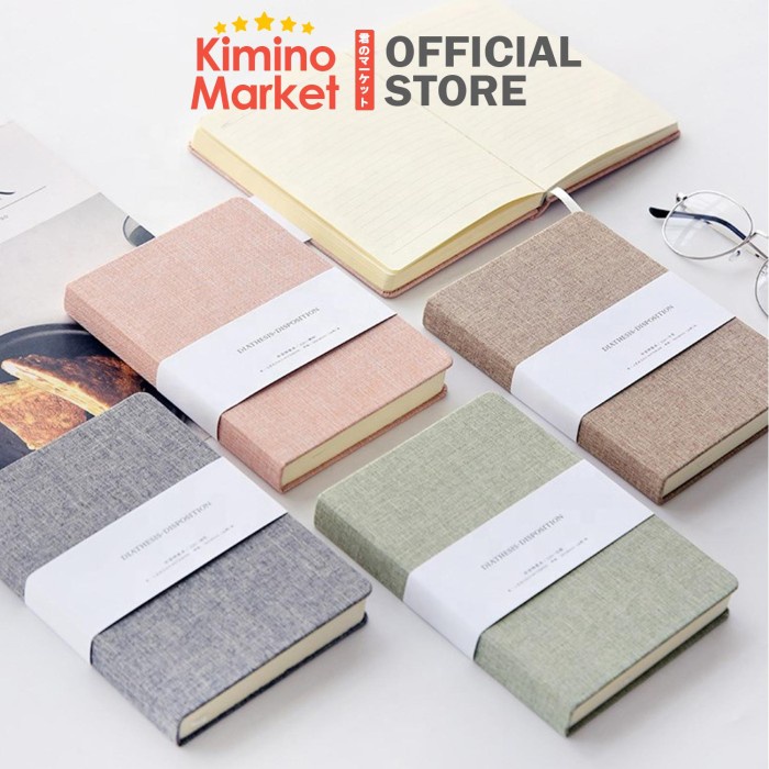 

(BISA COD) Notebook Buku Catatan Hardcover Tulis Jurnal Kerja Warna Lucu - 19 x 13 cm.