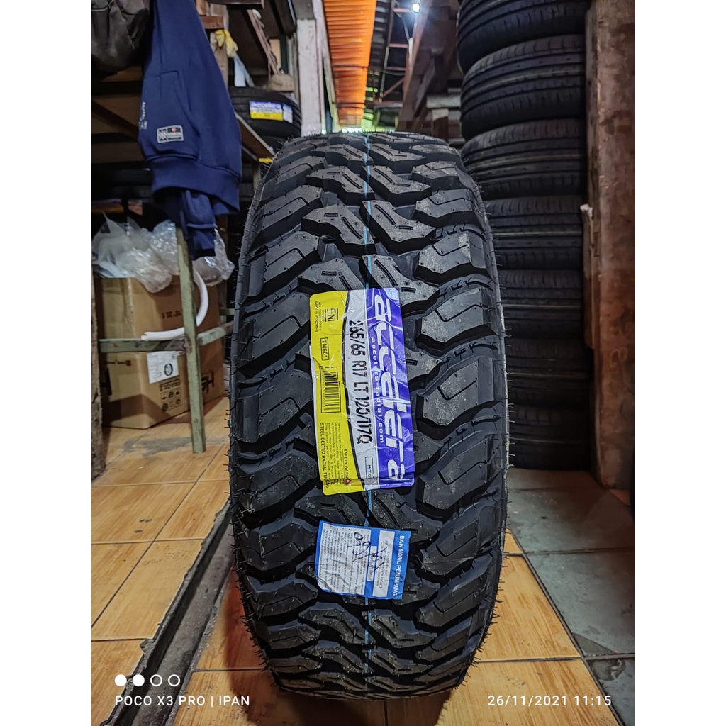 Ban mobil offroad 265 65 R17 Accelera MT 01 Ban pacul 265 65 Ring 17